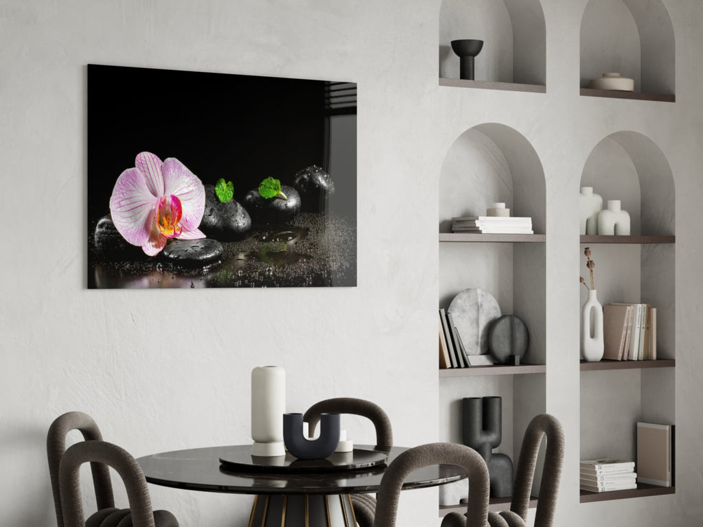 Spa Glass Wall Art