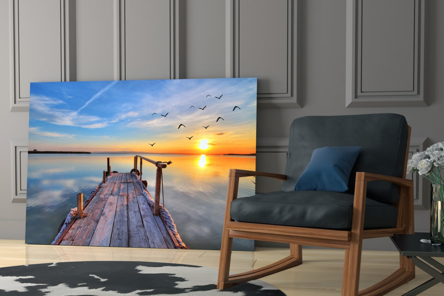 Dock Glass Wall Art