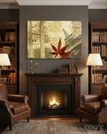 Retro Glass Wall Art