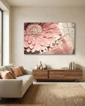 Flower Glass Wall Art