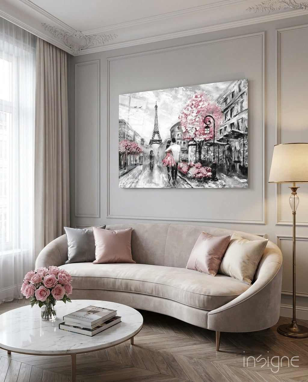 Paris Glass Wall Art