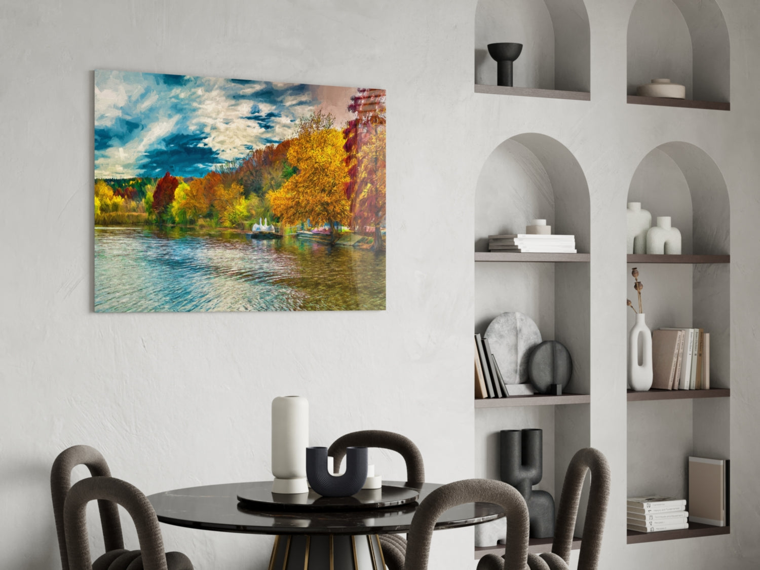 Lake Glass Wall Art