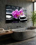 Spa Glass Wall Art