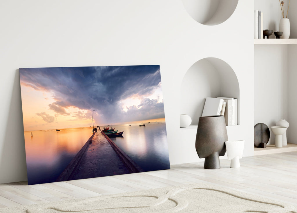 Dock Glass Wall Art