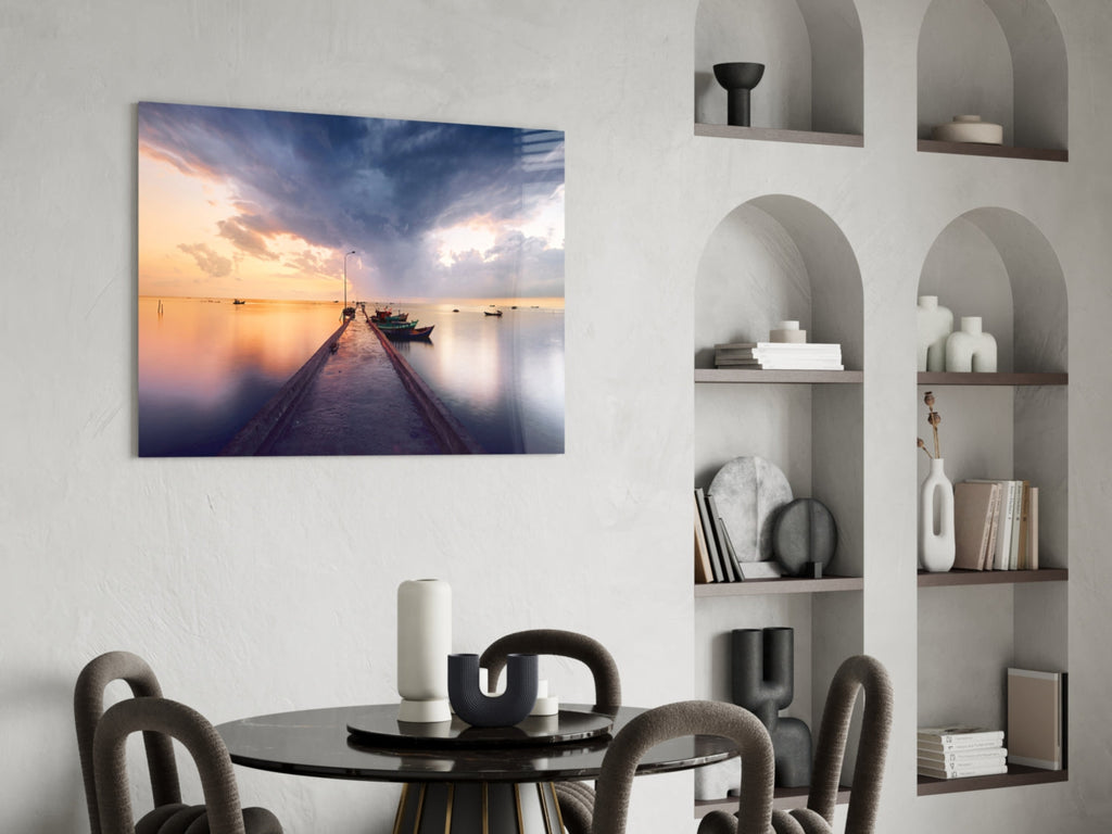 Dock Glass Wall Art