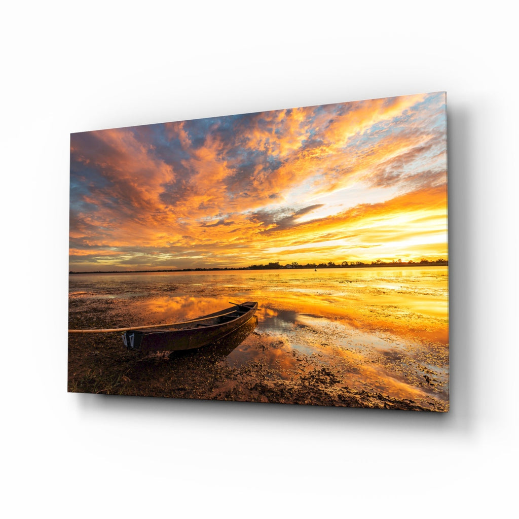 Lake Glass Wall Art