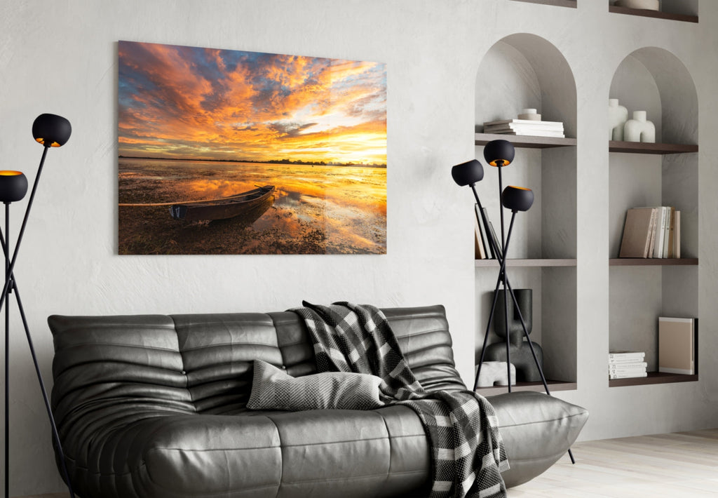Lake Glass Wall Art