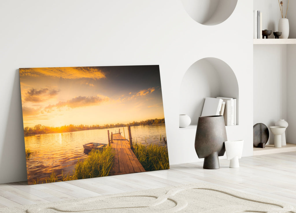 Dock Glass Wall Art