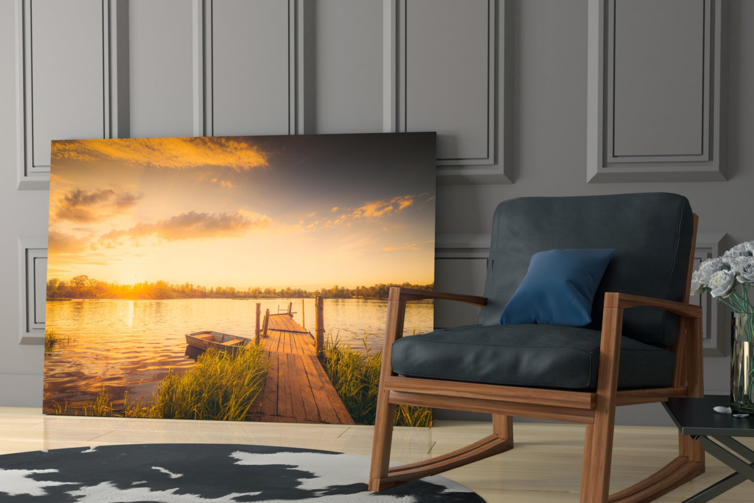 Dock Glass Wall Art
