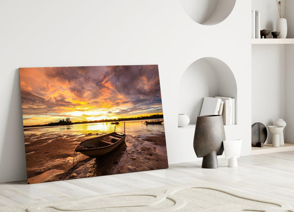 Lake Glass Wall Art