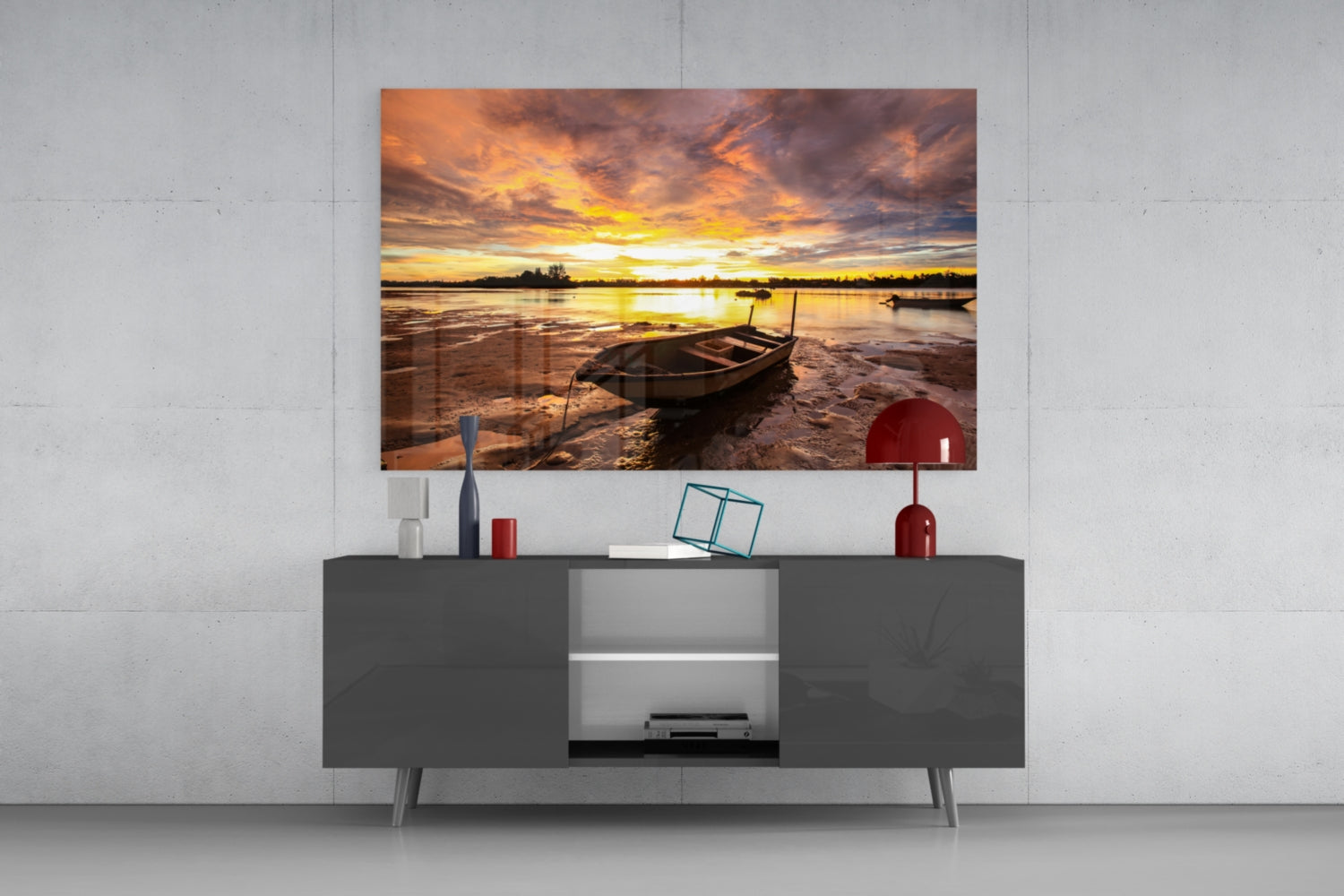 Lake Glass Wall Art