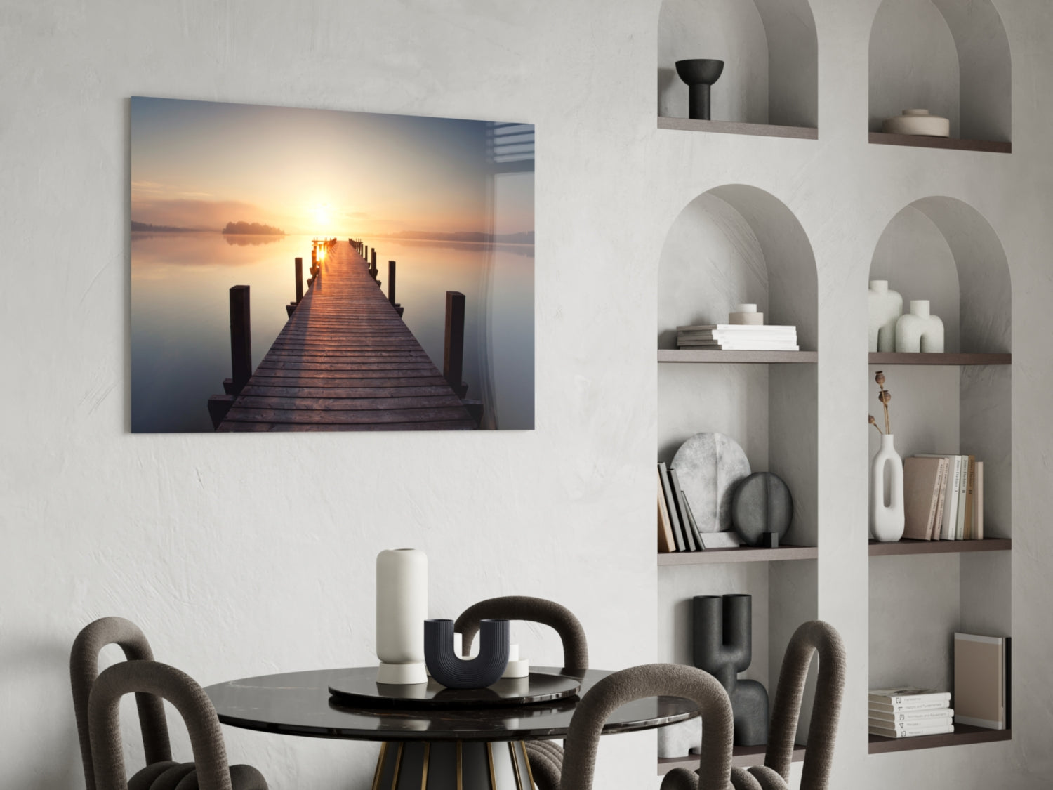 Dock Glass Wall Art