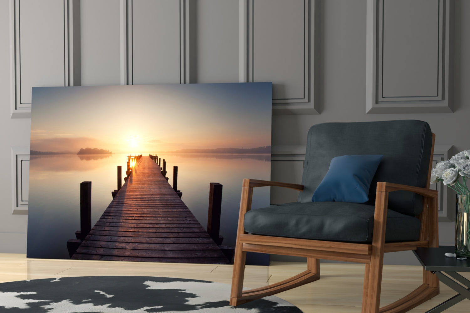 Dock Glass Wall Art