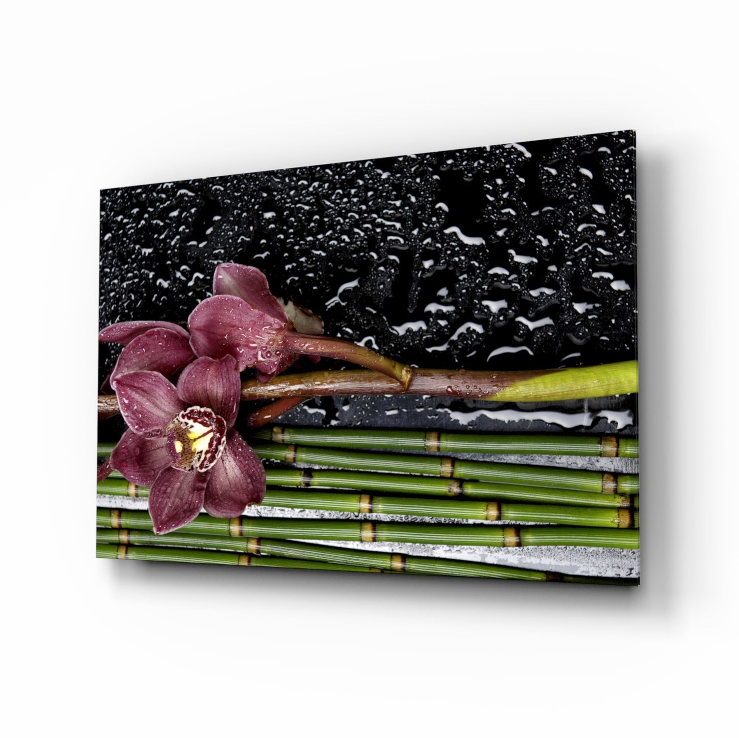 Spa Glass Wall Art