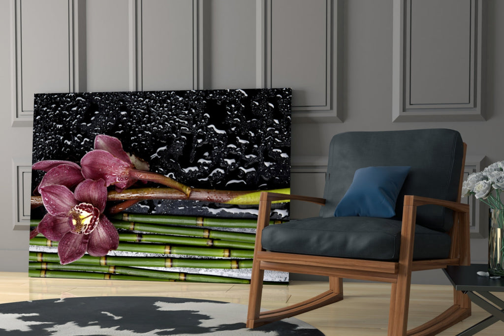 Spa Glass Wall Art