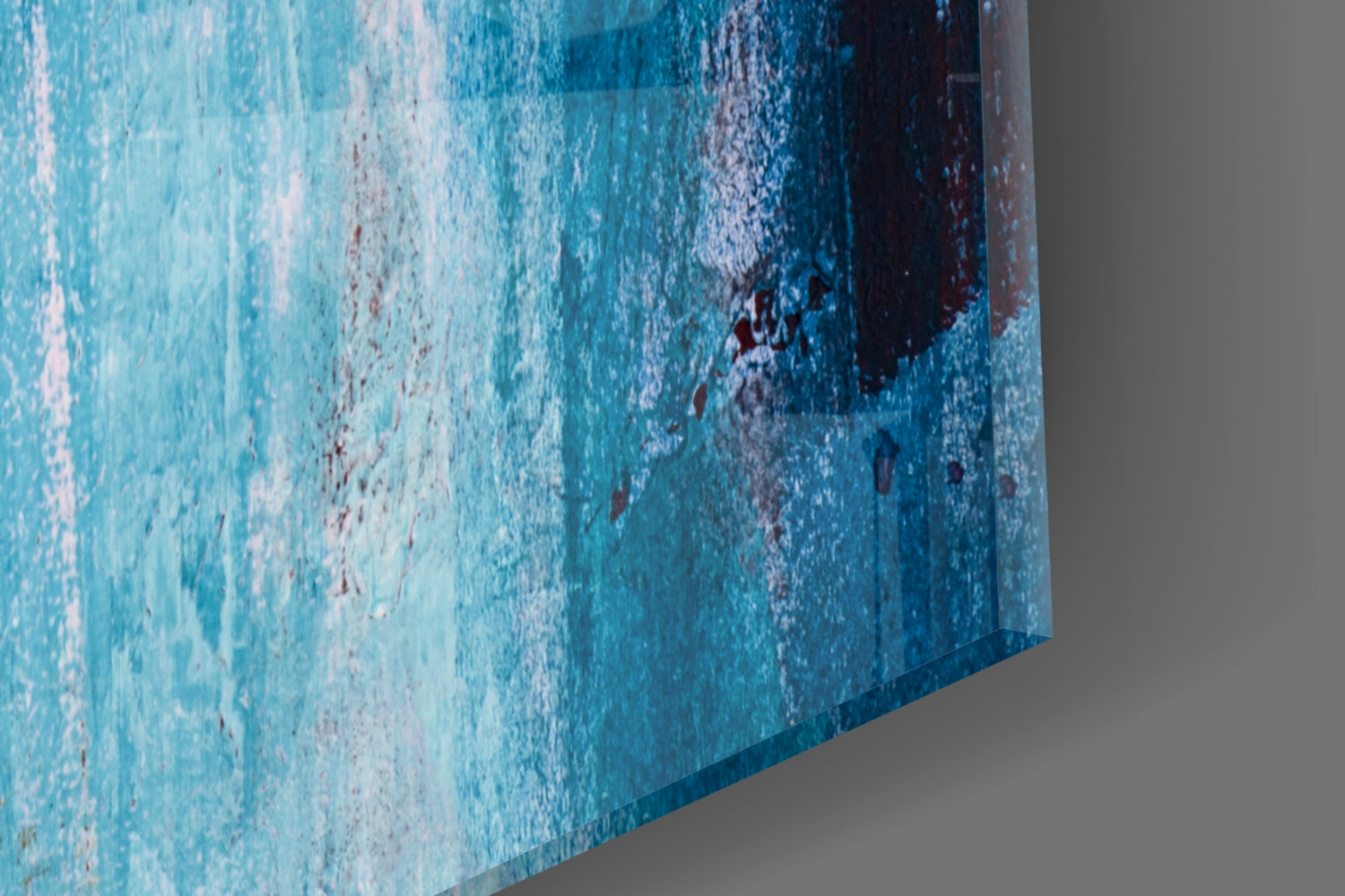 Blue Glass Wall Art