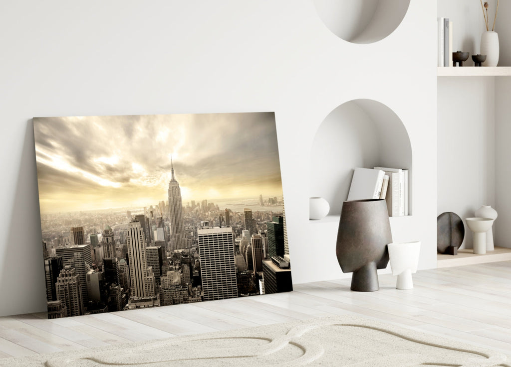 New York (NYC) Glass Wall Art