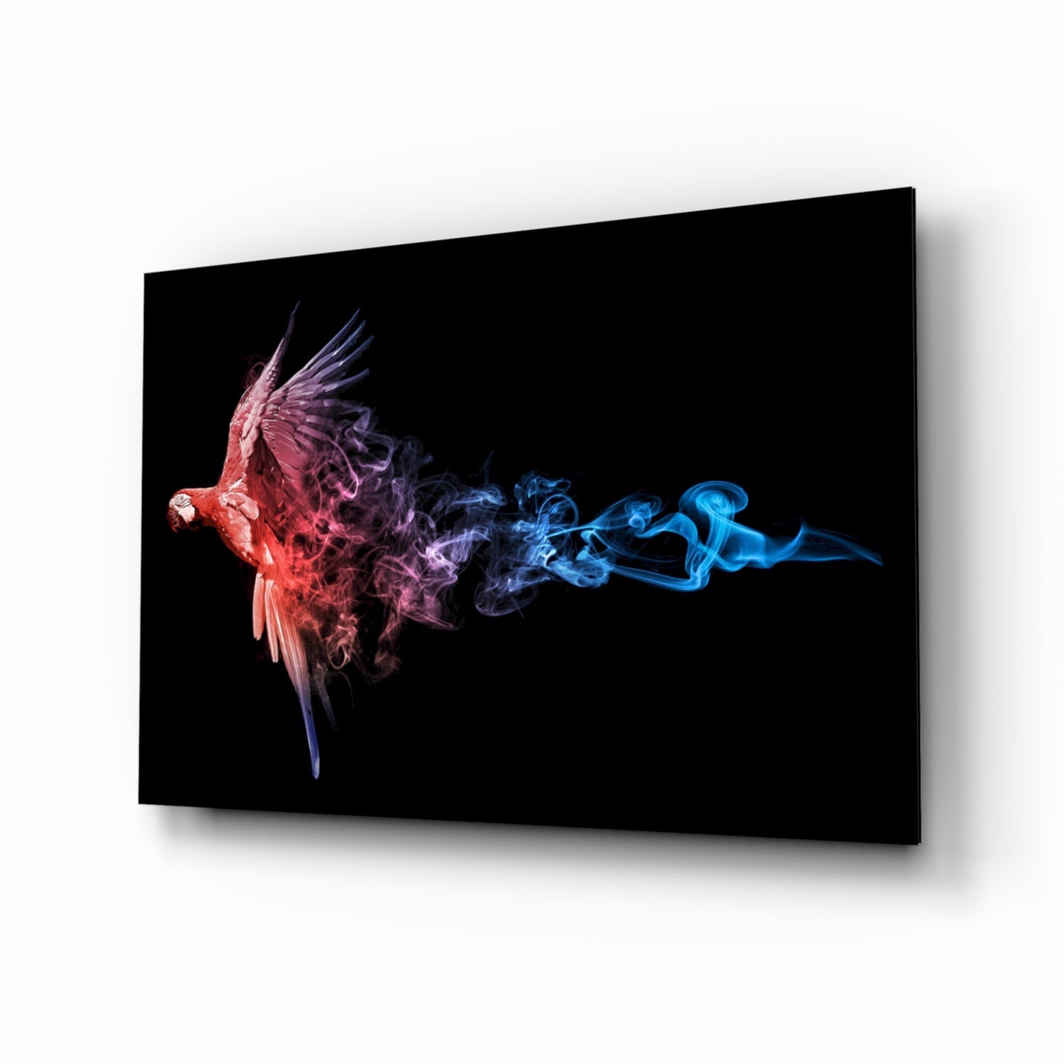 Parrot Glass Wall Art
