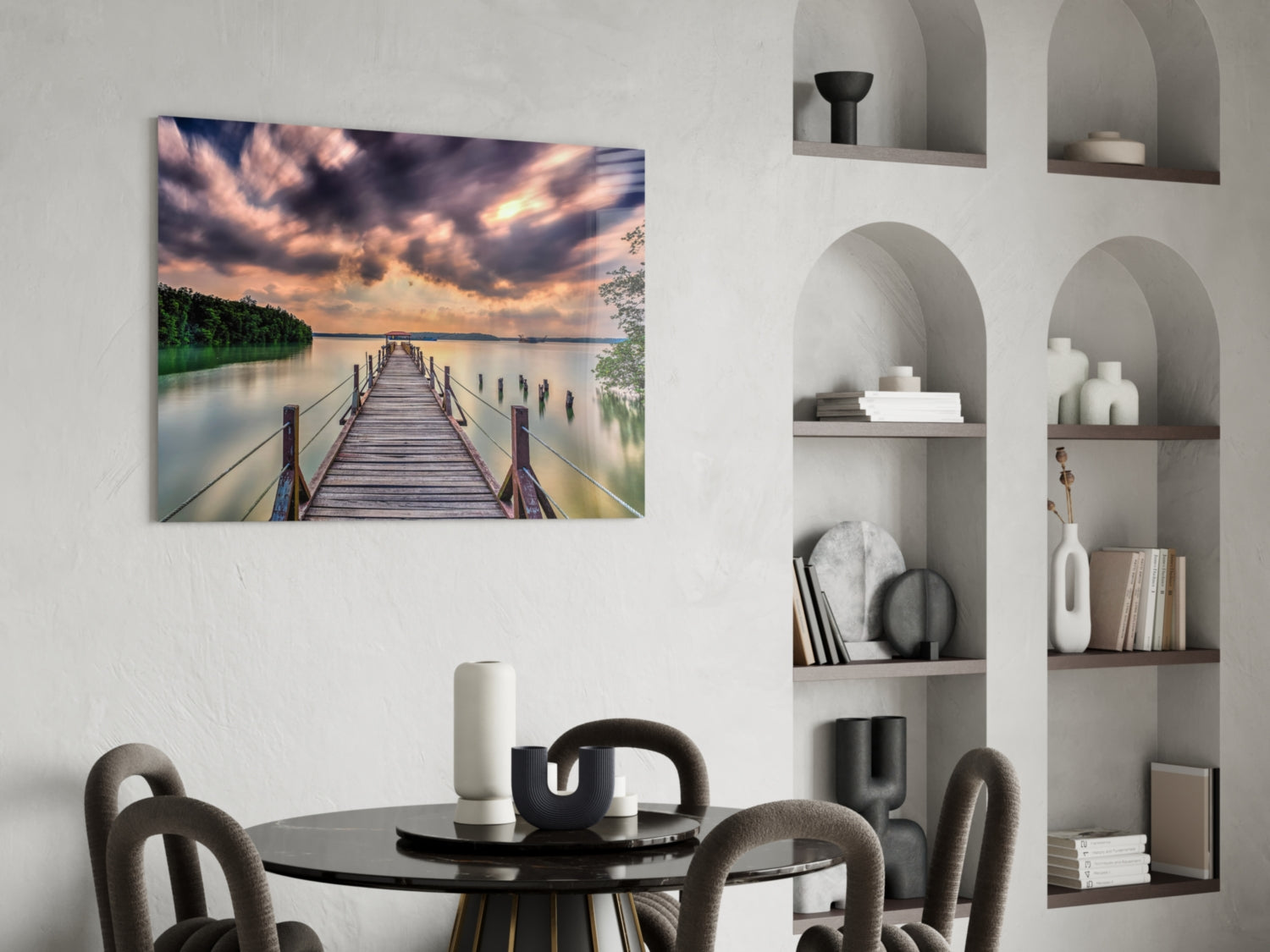 Dock Glass Wall Art