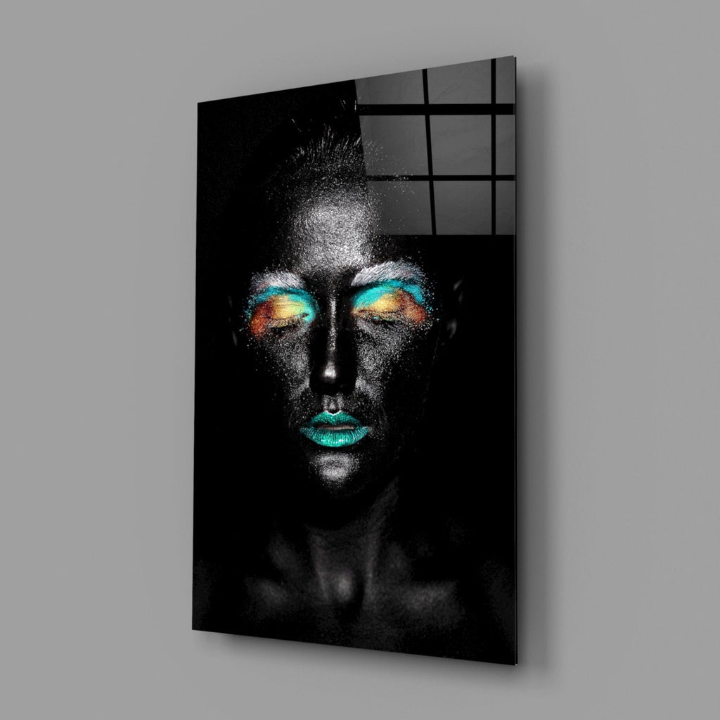 Woman Glass Wall Art