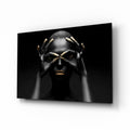 Woman Glass Wall Art