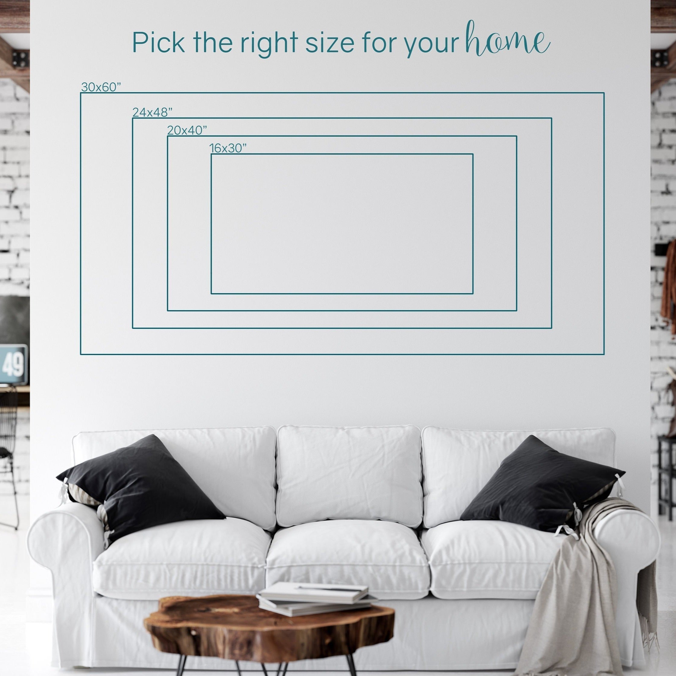 Push Pin Travel Map - Blue Ocean