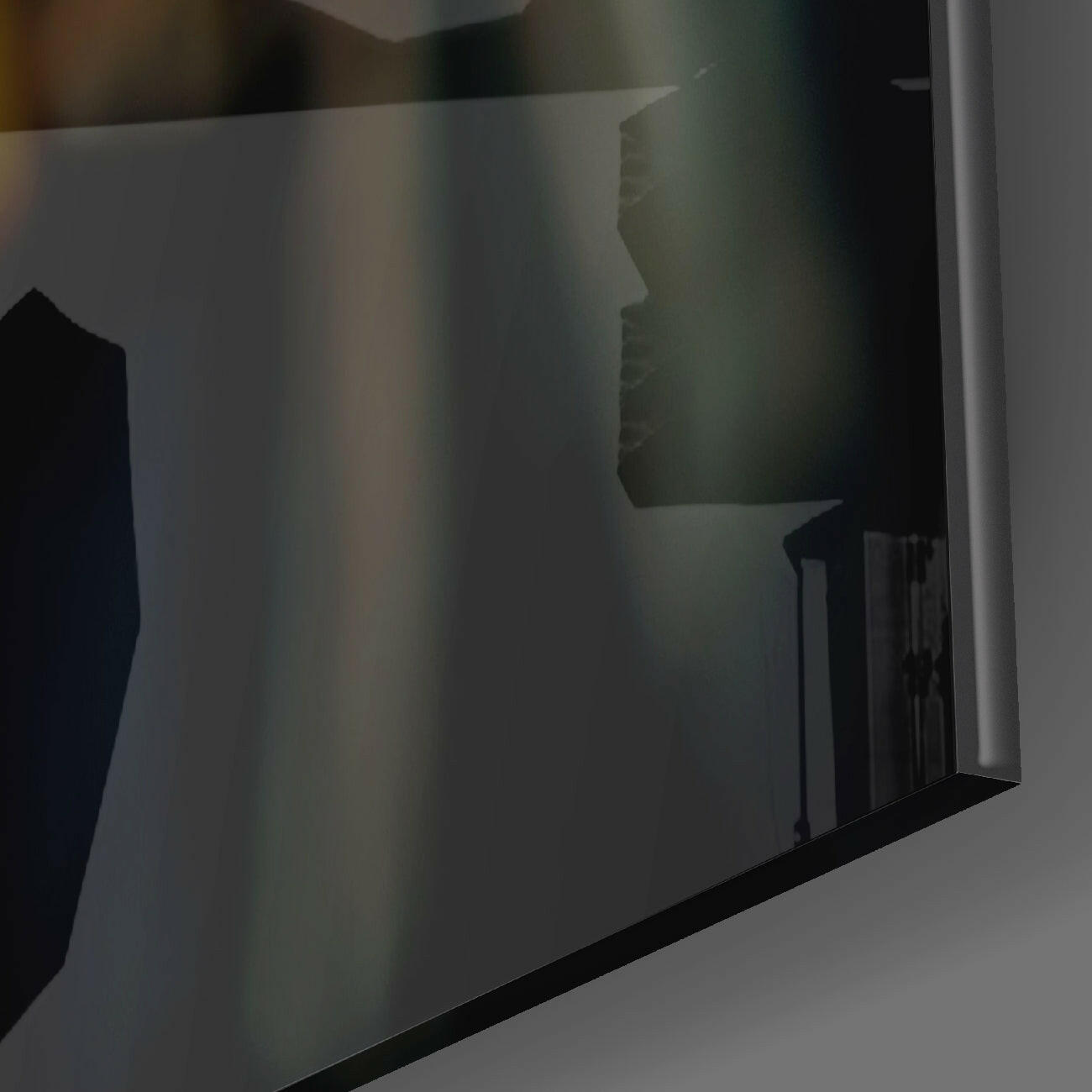 The Beak Glass Wall Art  || Designer Collection