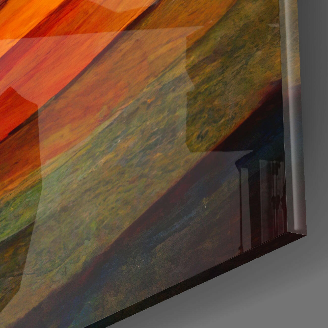 Flow Glass Wall Art  || Designers Collection