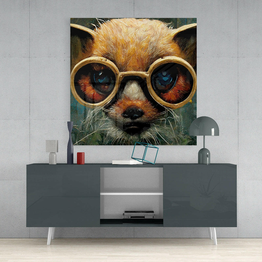 Sharp Vision Glass Wall Art  || Designer Collection