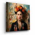 Frida Kahlo Glass Wall Art|| Designer Collection