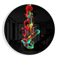 Abstract Glass Wall Art
