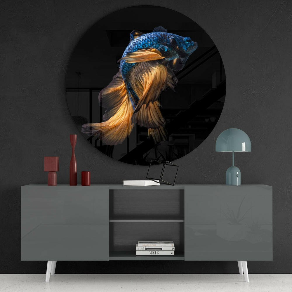Fish Glass Wall Art