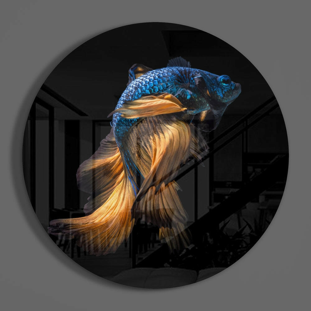 Fish Glass Wall Art