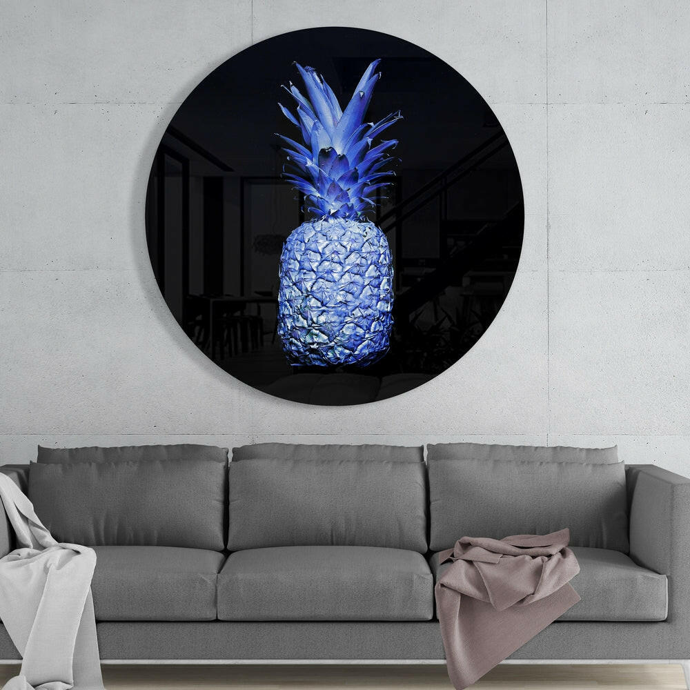 Pineapple Glass Wall Art