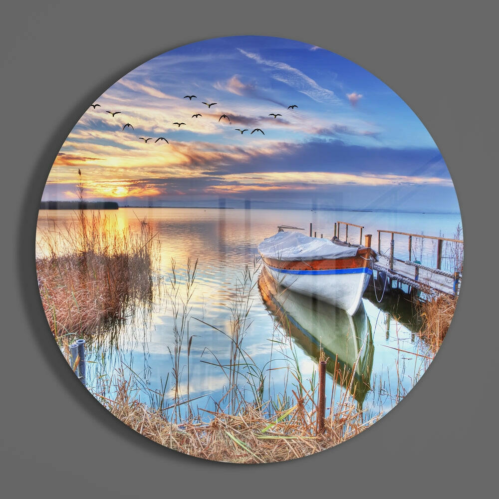 Kayak Glass Wall Art