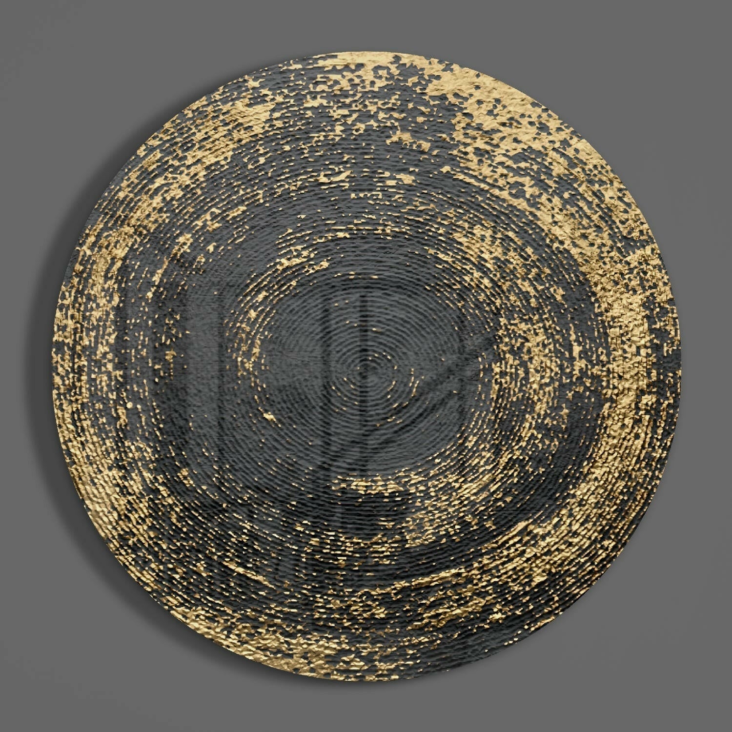Abstract Loop Glass Wall Art