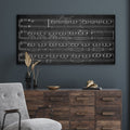 Music Wall Art With Lyrics