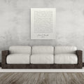 Personalized Vows And Name Canvas