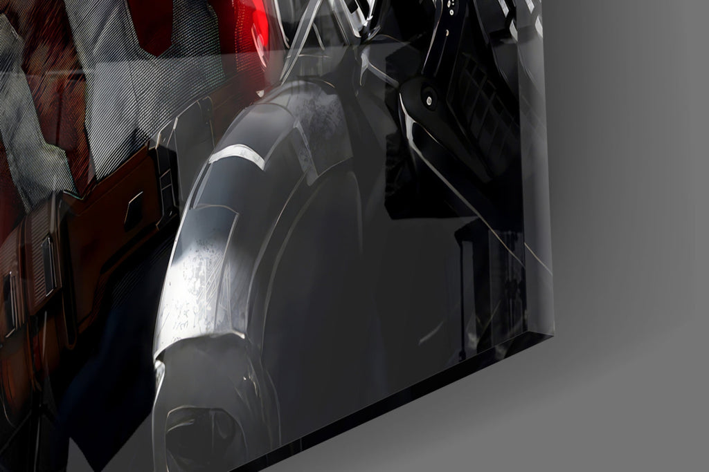 Avengers War Glass Wall Art || Designer Collection