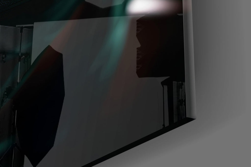 Swordsman Zoro Glass Wall Art || Designer Collection