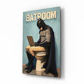 Batroom Glass Wall Art || Designer Collection
