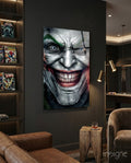 Joker Glass Wall Art