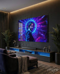 Keanu Reeves Glass Wall Art