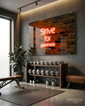 Words of Lebron James Glass Wall Art
