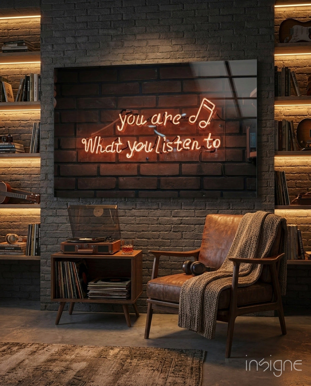Music Glass Wall Art