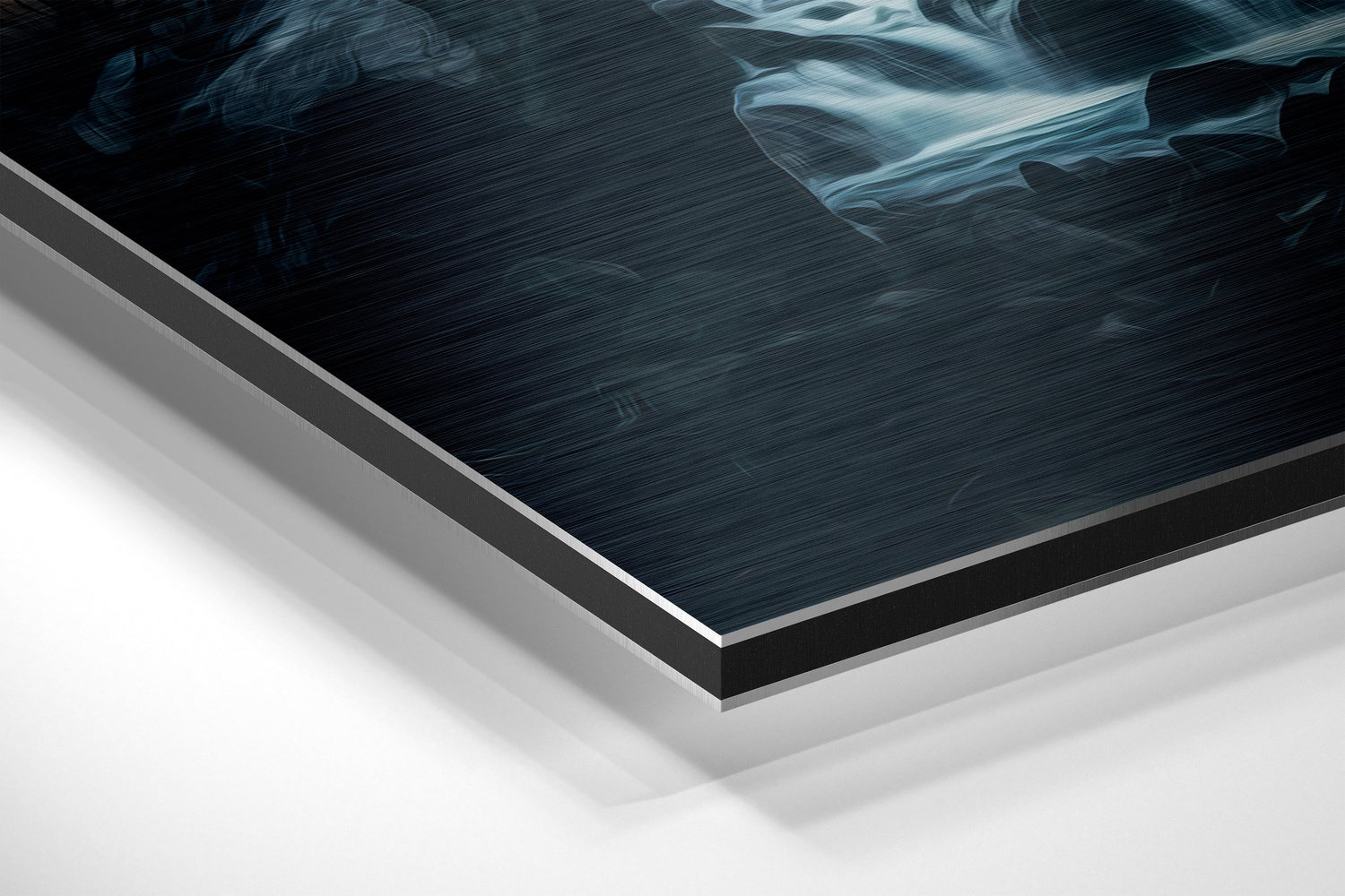 River Brushed Aluminum Dibond Wall Art