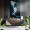 River Brushed Aluminum Dibond Wall Art