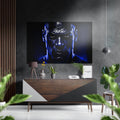 Revenge in His Eyes Brushed Aluminum Dibond Wall Art