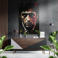 Al Pacino Brushed Aluminum Dibond Wall Art