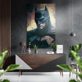 Batman Brushed Aluminum Dibond Wall Art